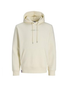 Sweat Capuche Jack&Jones La Folie Douce Blanc Cassé