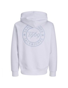 Hoodie Deeluxe La Folie Douce – Sweat Blanc Homme 2