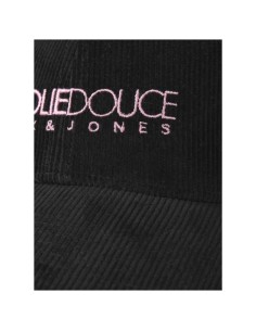 Casquette Velours Côtelé Noir Jack&Jones La Folie Douce 2
