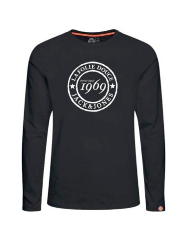 T-shirt Manches Longues Deeluxe x La Folie Douce Noir