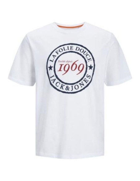 T-shirt Deeluxe Jordouce La Folie Douce | Blanc Vintage