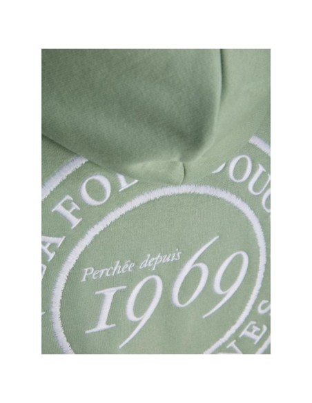Hoodie Deeluxe Jorfolie Haze Vert Sage | La Folie Douce