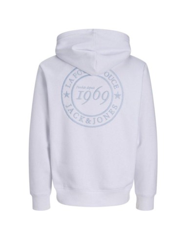 Hoodie Deeluxe La Folie Douce – Sweat Blanc Homme