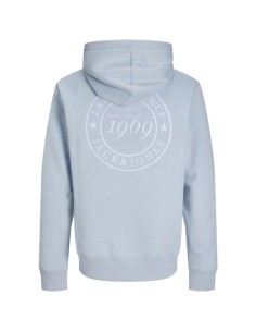 Hoodie Jorfolie Haze Jack&Jones – Sweat Bleu Ciel 2