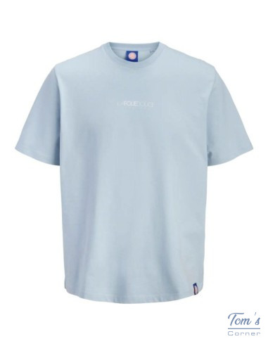 T-shirt Oversize Deeluxe x La Folie Douce Bleu Ciel