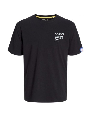 T-shirt Graphique Deeluxe Crew Neck – Streetwear Noir