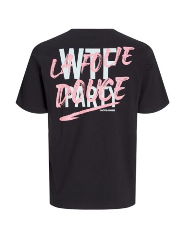 T-shirt Graphique Deeluxe Crew Neck – Streetwear Noir