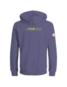 Hoodie Jorhaze Deeluxe x La Folie Douce | Bleu Ardoise