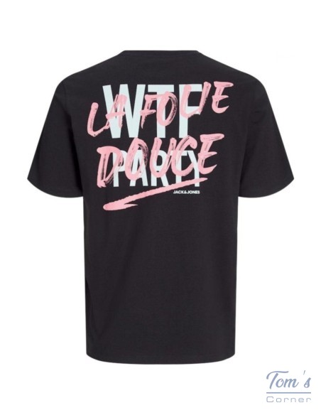 T-shirt Noir La Folie Douce — Jack & Jones