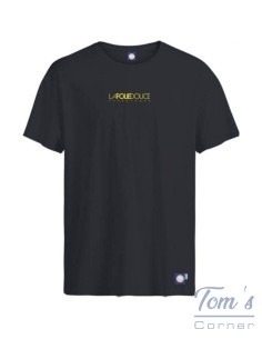 T-Shirt La Folie Douce Noir Coton Bio — Jack & Jones