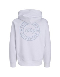 Hoodie Deeluxe La Folie Douce – Sweat Blanc Homme 2