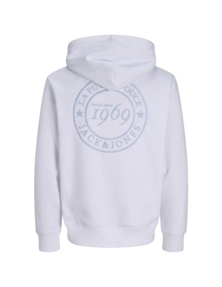 Hoodie Deeluxe La Folie Douce – Sweat Blanc Homme
