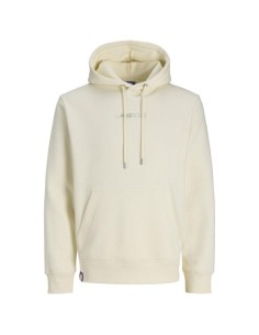 Sweat Capuche Jack&Jones La Folie Douce Blanc Cassé