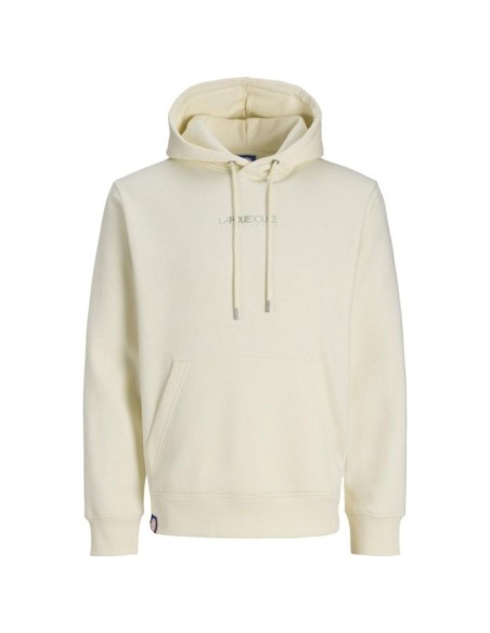 Sweat Capuche Jack&Jones La Folie Douce Blanc Cassé