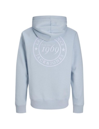 Hoodie Jorfolie Haze Jack&Jones – Sweat Bleu Ciel