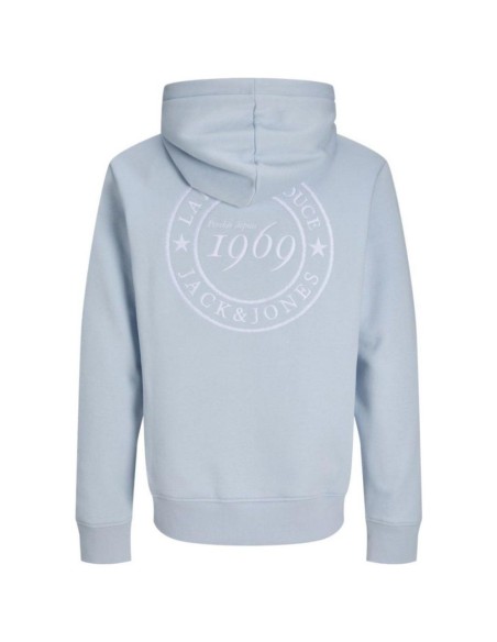 Hoodie Jorfolie Haze Jack&Jones – Sweat Bleu Ciel