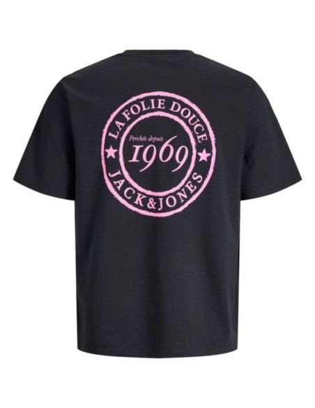 T-shirt Oversize Noir La Folie Douce — Jack & Jones