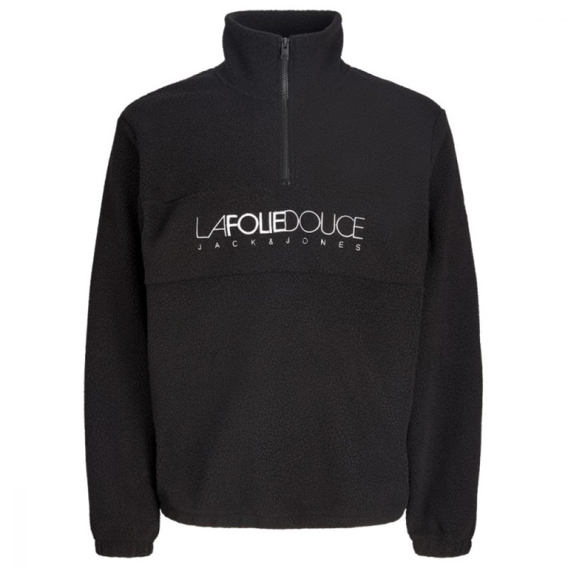 Jorfolie Teddy Sweat Half Zip Lfd25