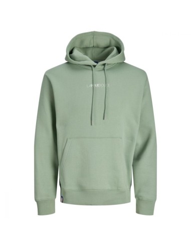 Hoodie Vert Coton Bio Vintage — Jack & Jones